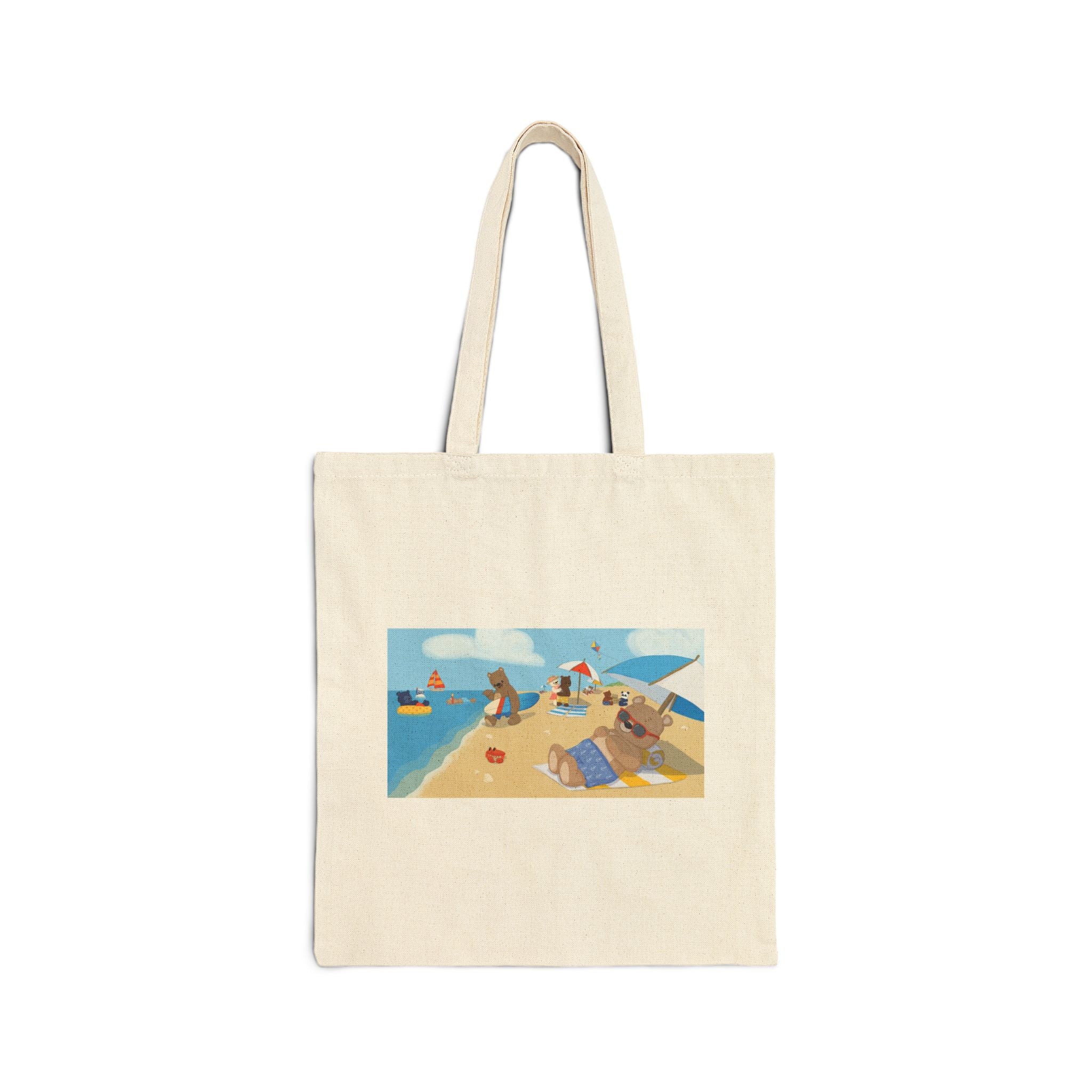 Beach Bears Tote Bag