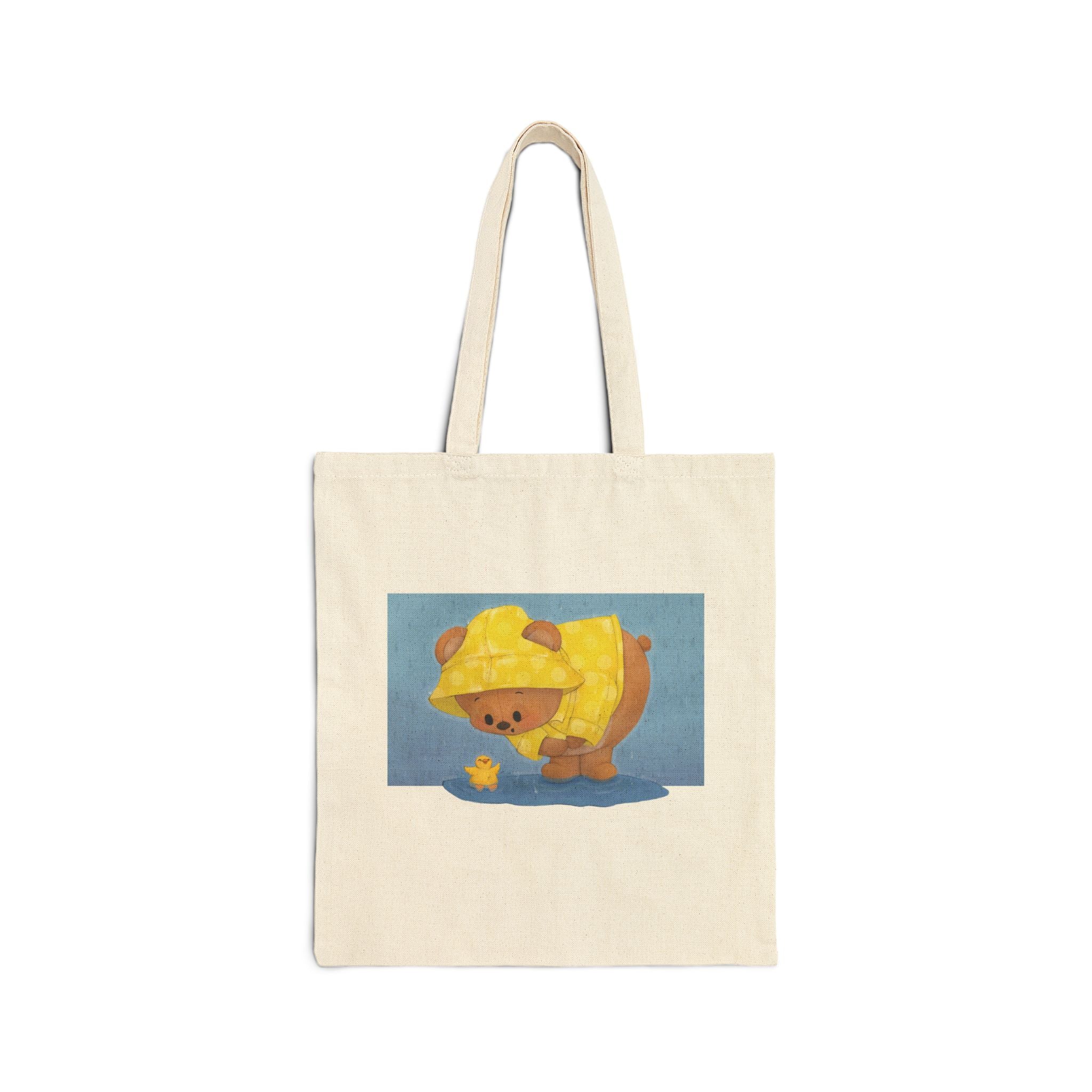 Rain Bear Tote Bag
