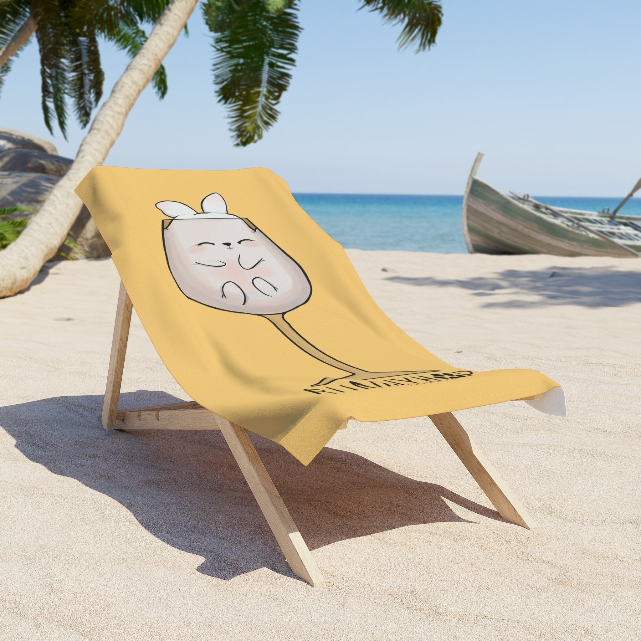 Bunny Wine Yellow - Towel