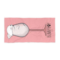 Bunny Wine Pink - Towel