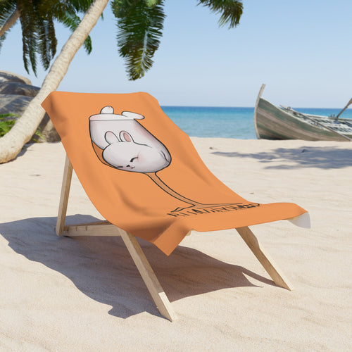 Bunny Wine Orange - Towel