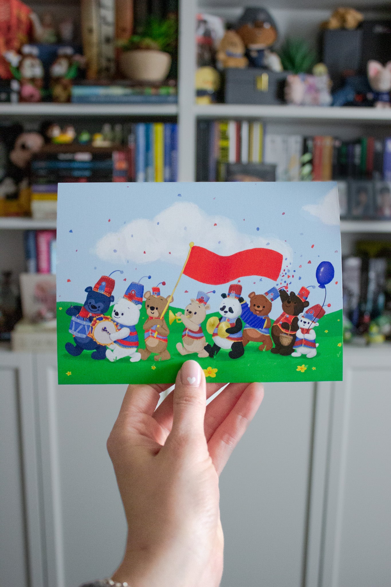 Teddy Bears on Parade Print