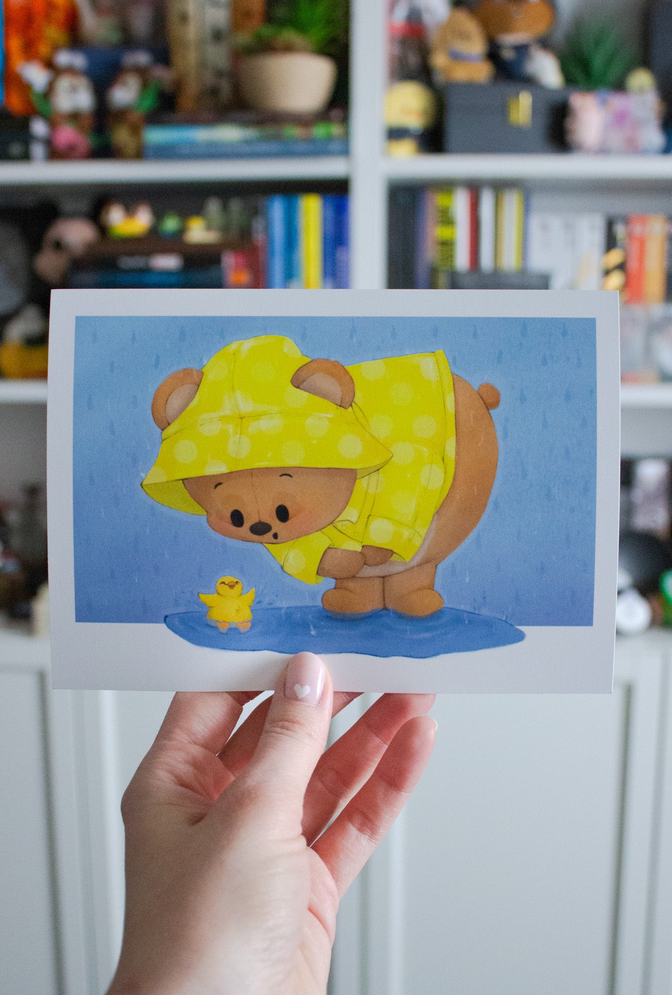 Rain Bear Print