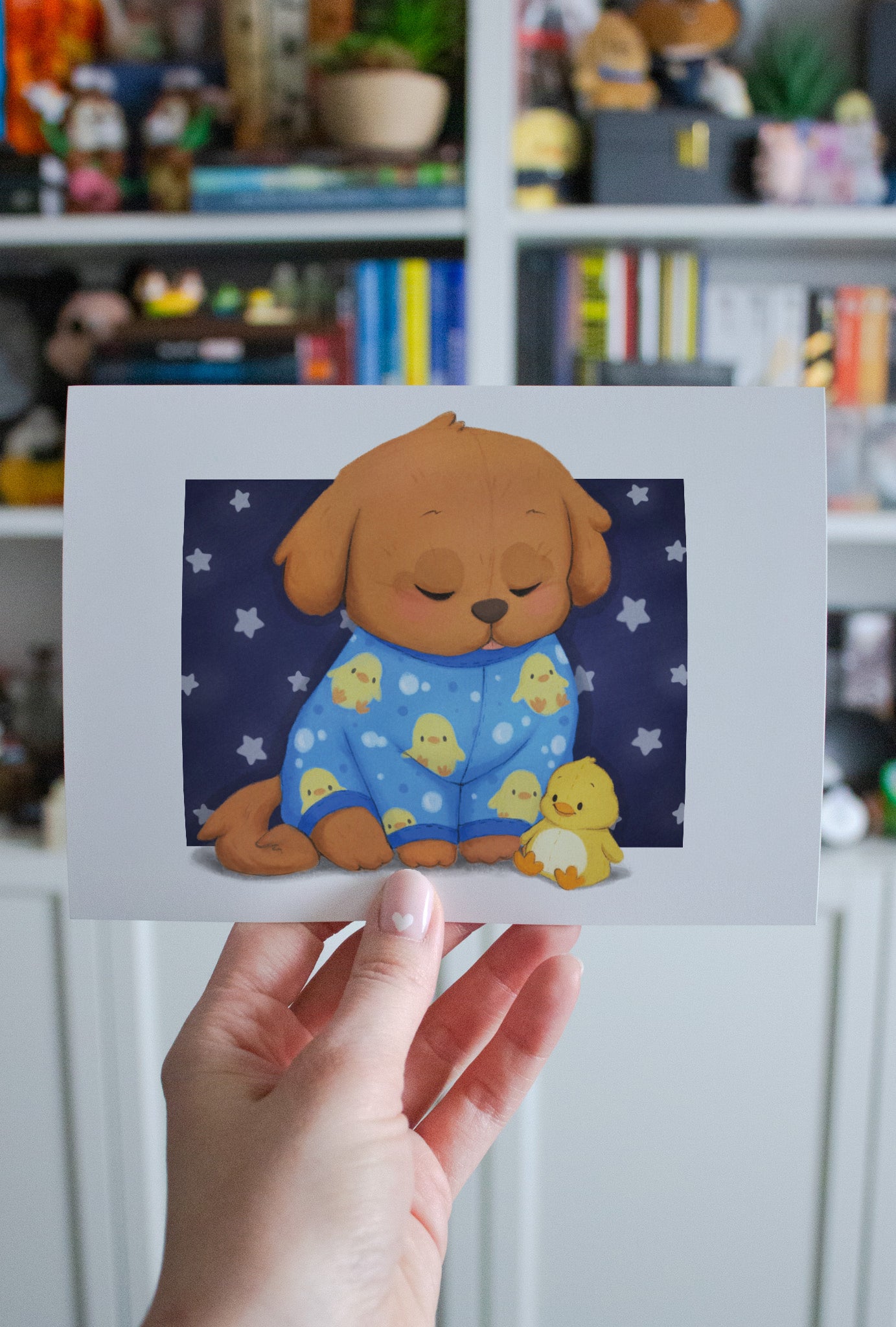 Night Night Chewie Print